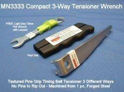 Compact 3-way Tensioner Wrench