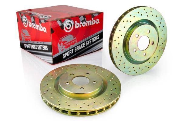 Brembo Rotors Sport kit, Set of 2, Front, Drilled, (B5.5) 288mm
