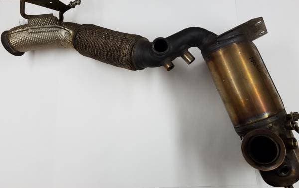 DPF system with Downpipe- Remanufactured 