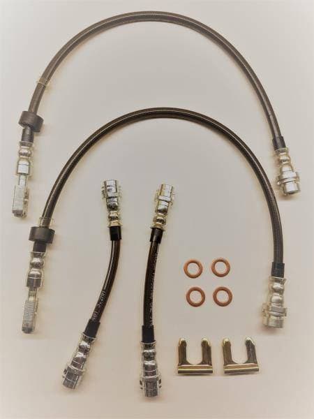 Mk4 Stainless Steel Brake Lines Set 