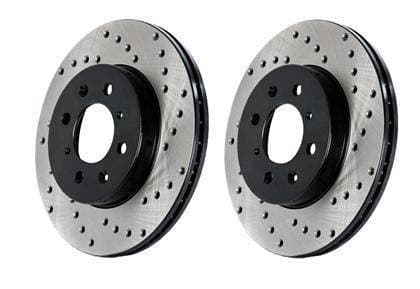 StopTech Cryo-SportStop Drilled Rotors (Rear Pair) (Mk4)