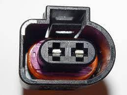 N75 & N18 Connector for Early Mk4 and #3 wire D-shaped Adapter for VE Injectors (OEM VW)  [UW-10]