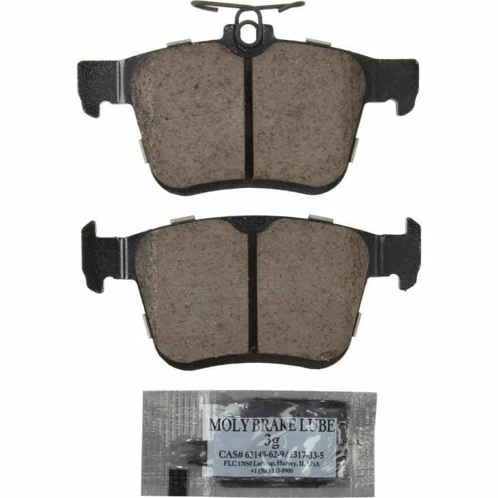 Akebono EURO Ultra Premium Ceramic Disc Brake Pad Kit (REAR) (2015 Audi A3)