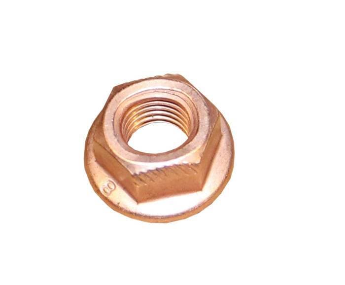 Copper Nut with Flange (M8) - (shouldered)