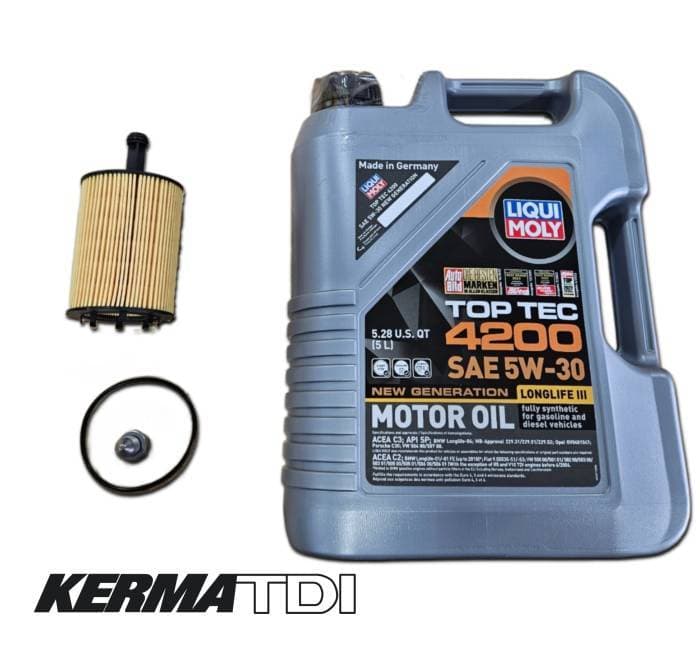 Oil Change Kit (CBEA)(CJAA) 2.0L TDI - Common Rail