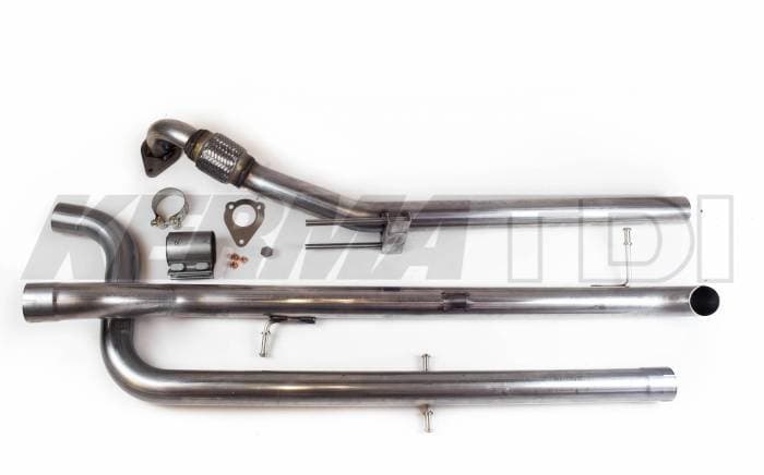 2.5inch Stainless Turbo-Back exhaust system (MK4 Golf, Jetta, Jetta Wagon)